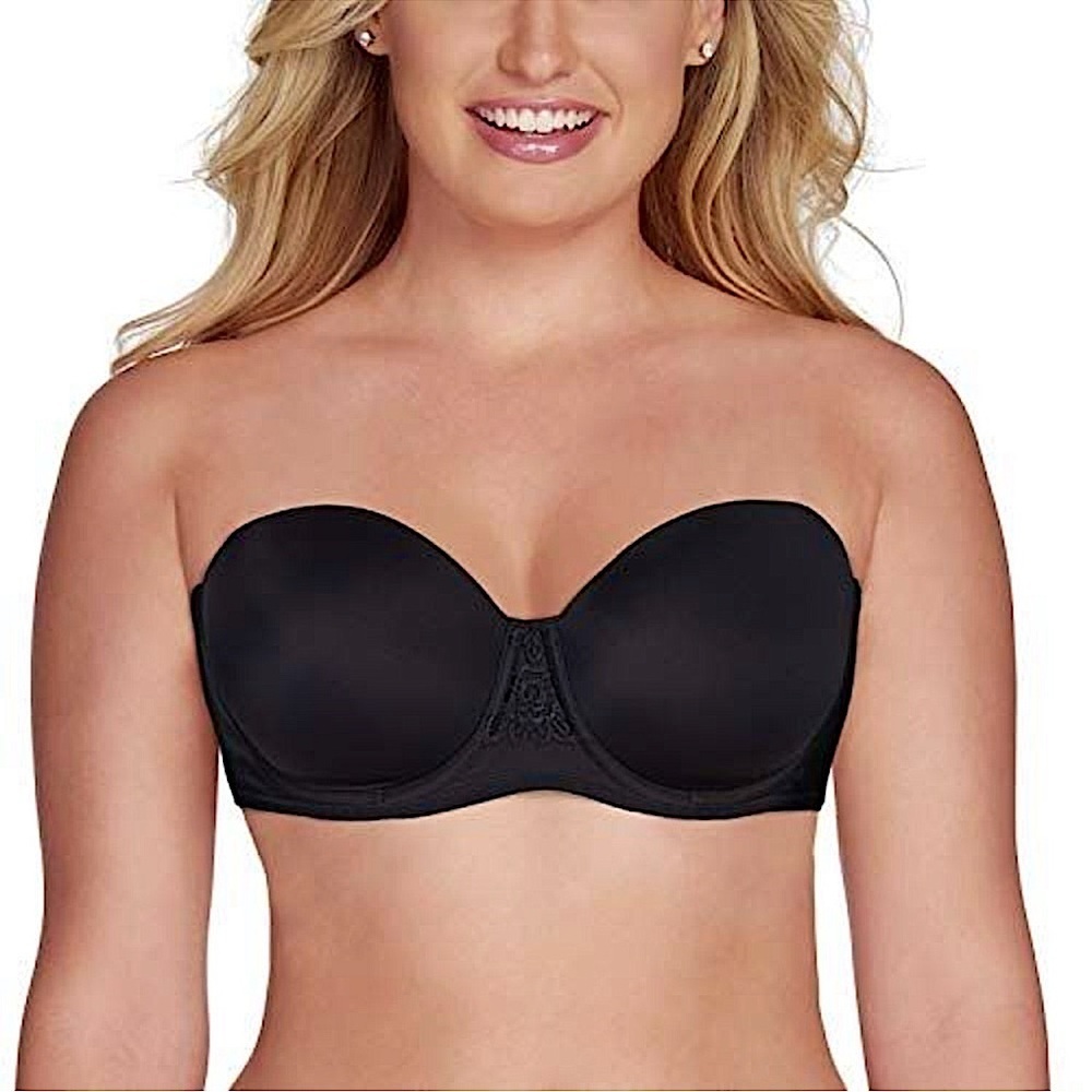 Vanity‎ Fair womens Beauty Back Smoothing Strapless convertible wire bra 34D